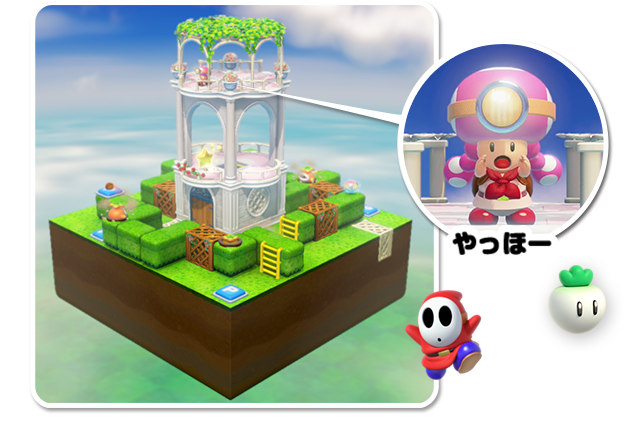 Nintendo News 進め キノピオ隊長 Wii U キノピコセレクション 進め キノピオ隊長 ラブリーステージ 任天堂