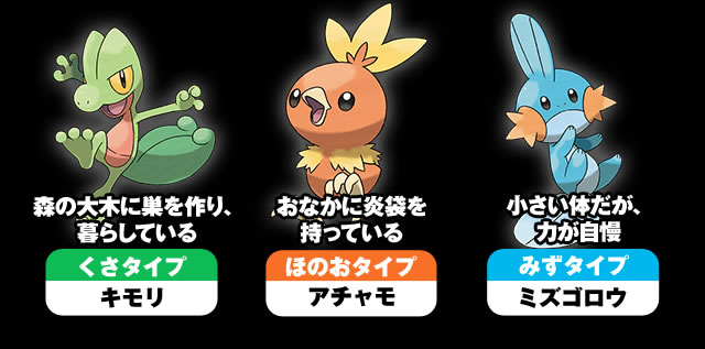 �����^�C�v�@�L�����A�X�̑�؂ɑ������A��炵�Ă���B�ق̂��^�C�v�@�A�`�����A���Ȃ��ɉ��܂������Ă���B�݂��^�C�v�@�~�Y�S���E�A�������̂����A�͂������B