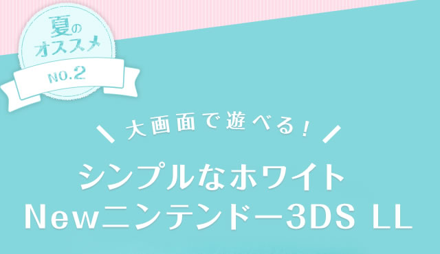 �ẴI�X�X��NO.2�@���ʂŗV�ׂ�I�@�V���v���ȃz���C�g New�j���e���h�[3DS LL