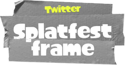 Twitter Splatfest frame