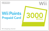 Wii Points Prepaid Card 3000