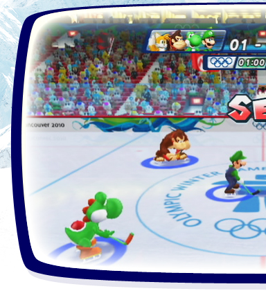 マリオ&ソニック AT バンクーバーオリンピック™（Wii）：アイス ...