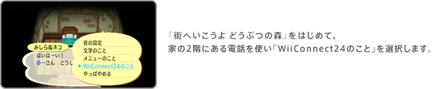 uXւ ǂԂ̐Xv͂߂āAƂ2KɂdbguWiiConnect24̂ƁvI܂B