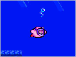 星のカービィ　スーパーデラックス　カップ　水中カービィ 星のカービィ スーパーデラックス カップ 水中カービィ