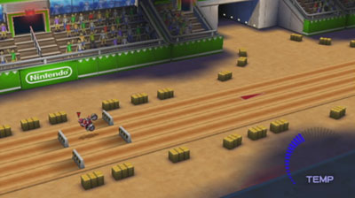 エキサイトバイク ワールドレース:走る(ウィリー)