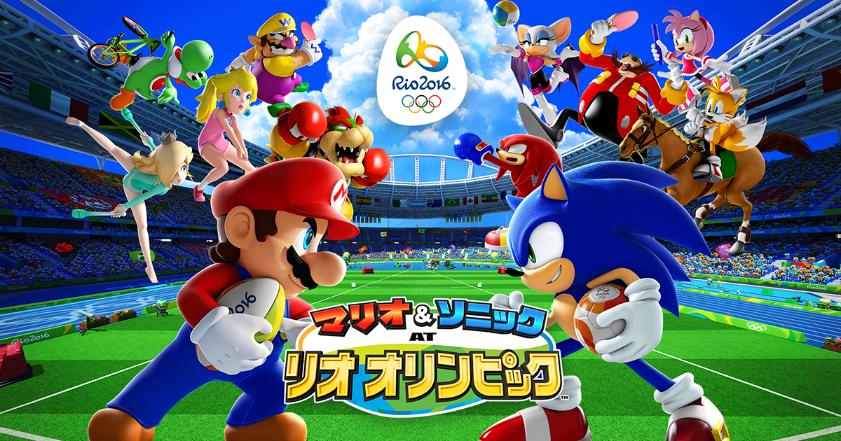 マリオ ソニック At リオオリンピック Wii U 任天堂