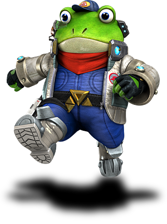 スリッピー・トード　チームのムードメーカー