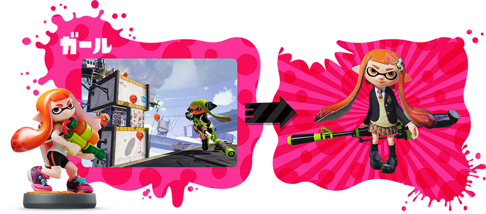 ガールで手に入るギアと武器 Splatoon スプラトゥーン ゲーム内容 攻略情報 人気実況者 グッズまとめ Naver まとめ