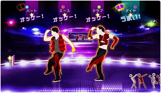 JUST DANCE Wii U バラエティ豊富な楽曲02
