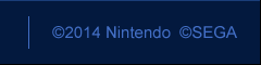 ©2014 Nintendo ©SEGA