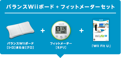 Wii Fit U バランスボード&フィットメーターセット