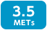 3.5METs