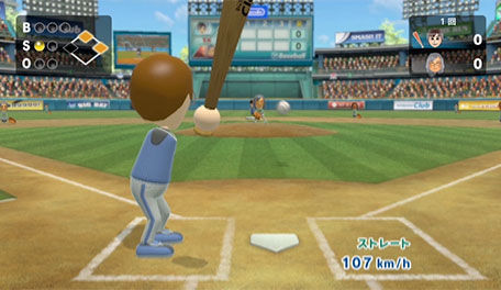 Wii Sports Club Baseball ベースボール