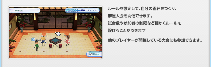 [ݒ肵āA̐AJÂł܂BQ҂̐ȂǍׂ[݂邱Ƃł܂B̃vC[JÂĂɂQł܂B